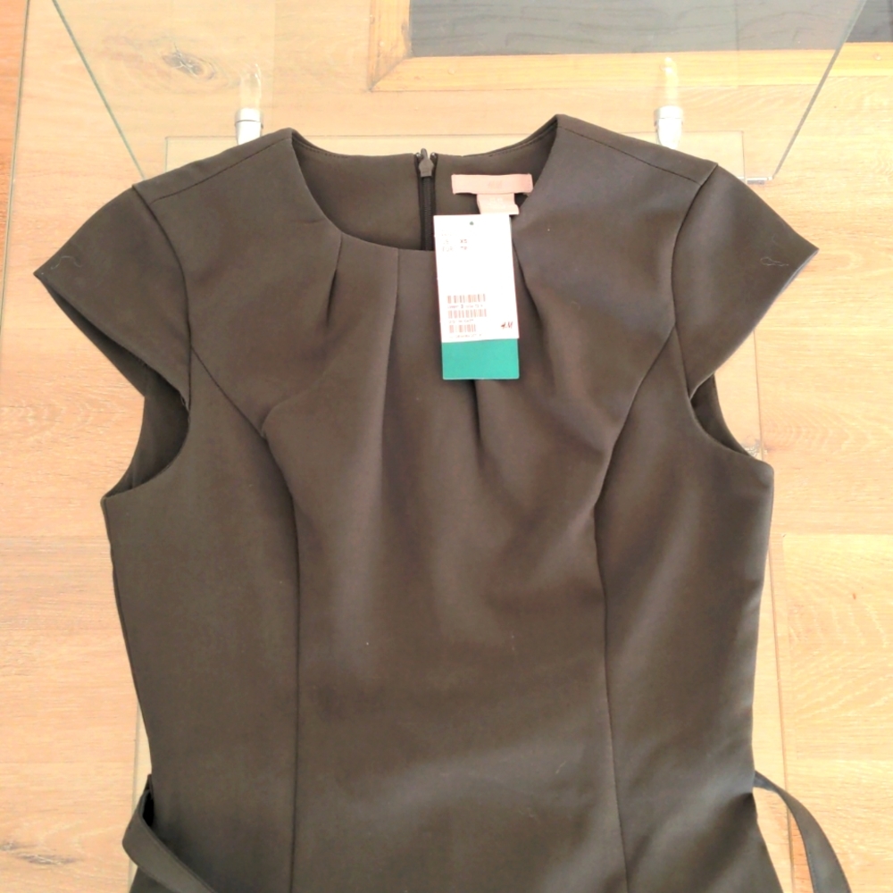 H&M Military green Dress W/ Tags